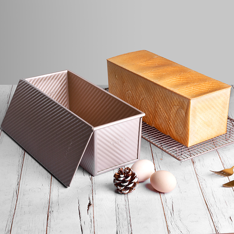 Egg Storage Holder - Küchen-Toastform mit Deckel Backform für Eier-Toast