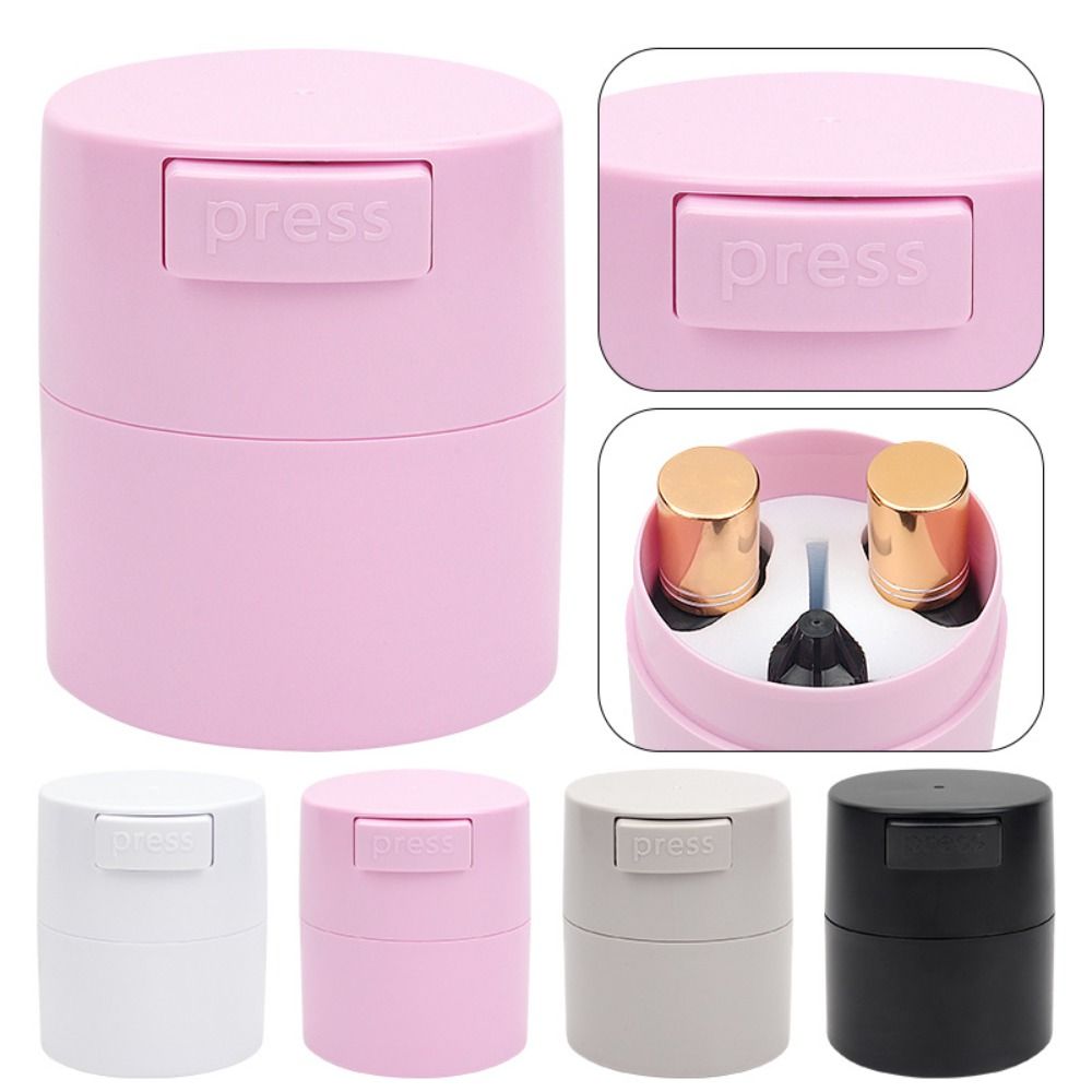Food Storage Tank - Kunststoff-Wimpernkleber-Aufbewahrungsbehälter, Verlängerungswerkzeug-Displaybox, versiegelte Wimpern-Aufbewahrungsdose, individuell, hohe