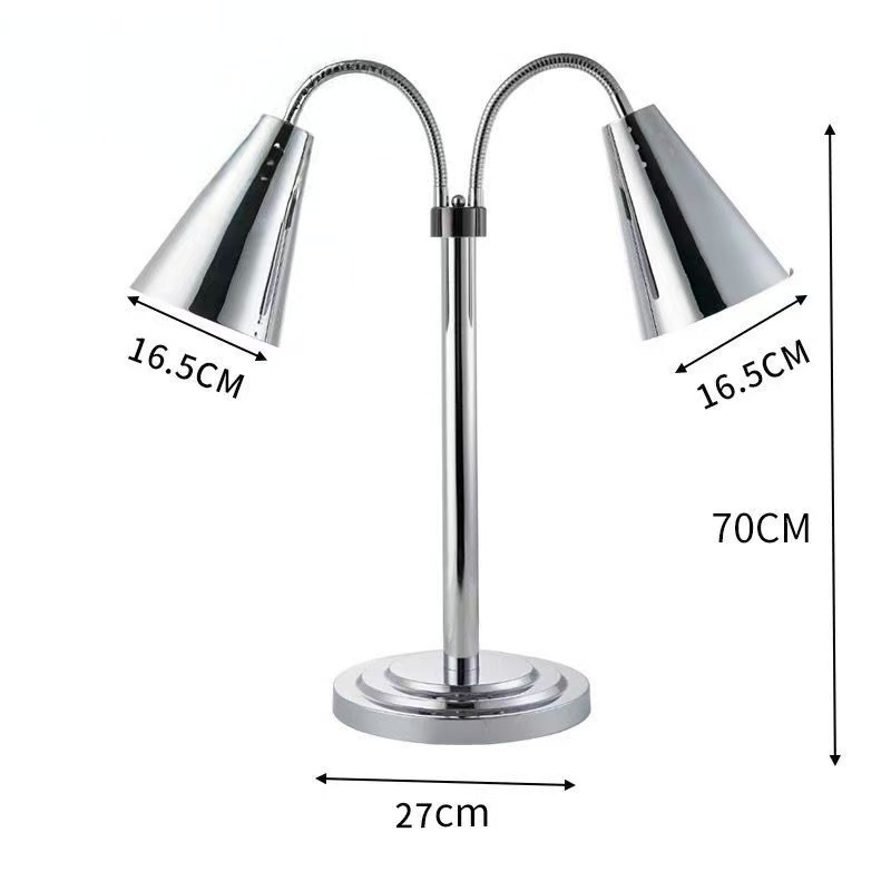 Portable Food Warmer - Speisenwärmer-Lampe für Zuhause und Schnellrestaurants, Goldene