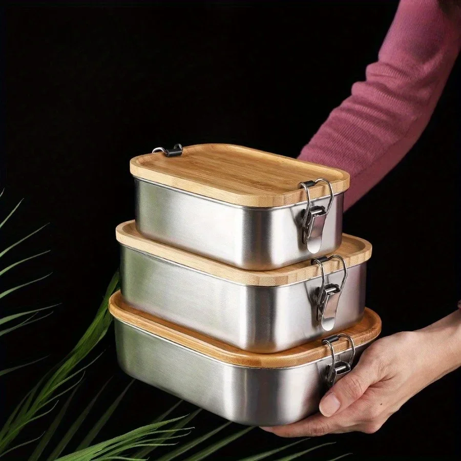 Food Storage On Table - Neue Lunchbox aus Edelstahl 304 mit