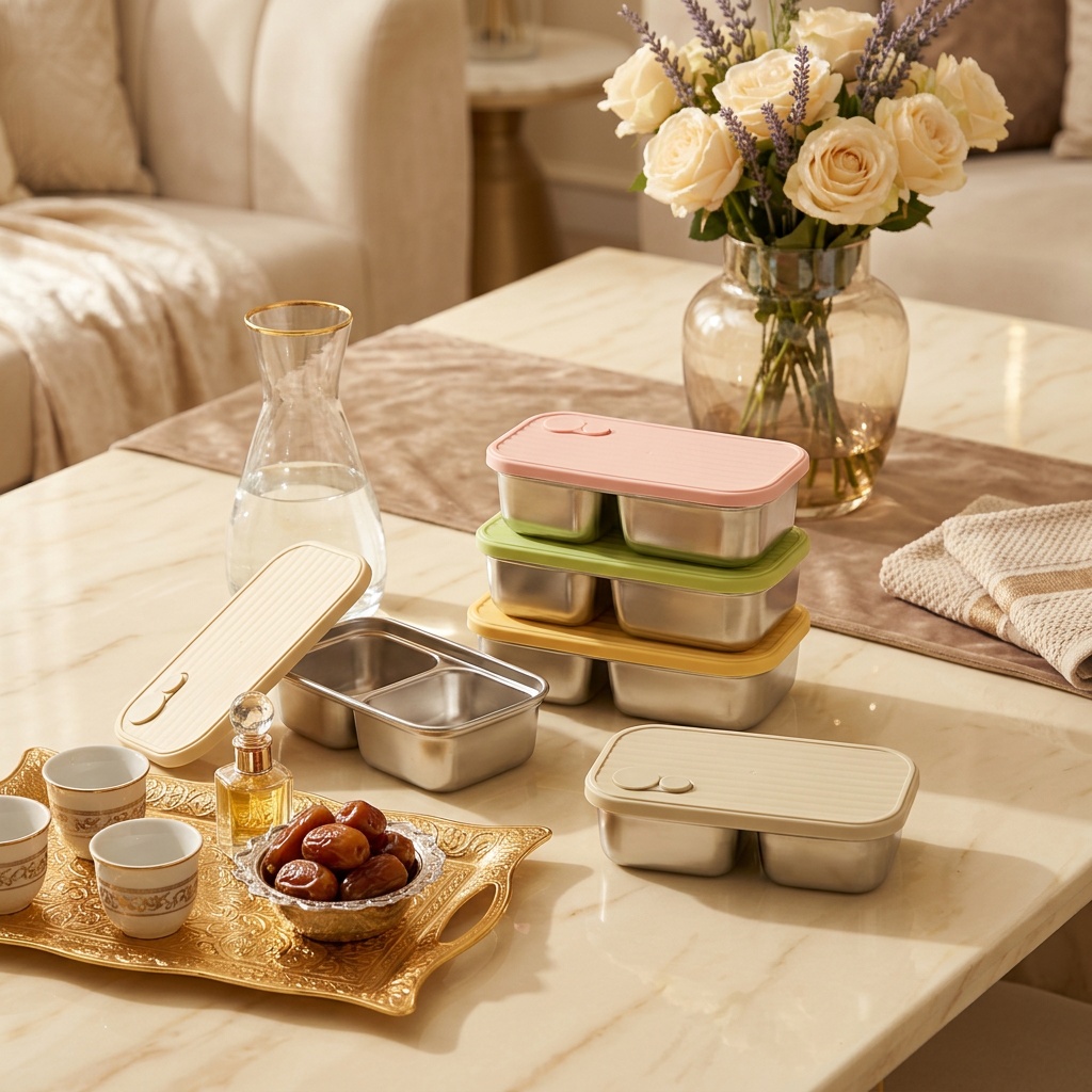 Food Storage 30 Years - 304 Edelstahl Lunchbox Mikrowellengeeignete Bento-Box für