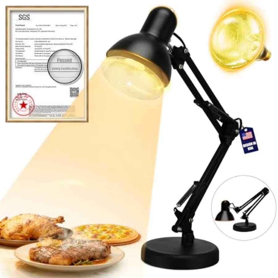 Portable Food Warmer - Tragbare Speisenwärmelampe - [Faltbares Design] [3