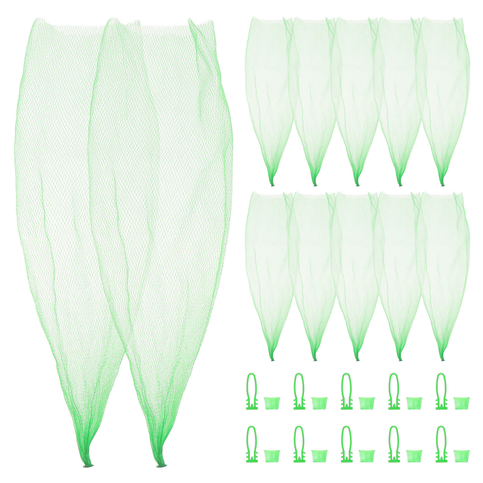 Produce Bag Reusable Mesh - 100 Sets Wiederverwendbare Netzbeutel für den