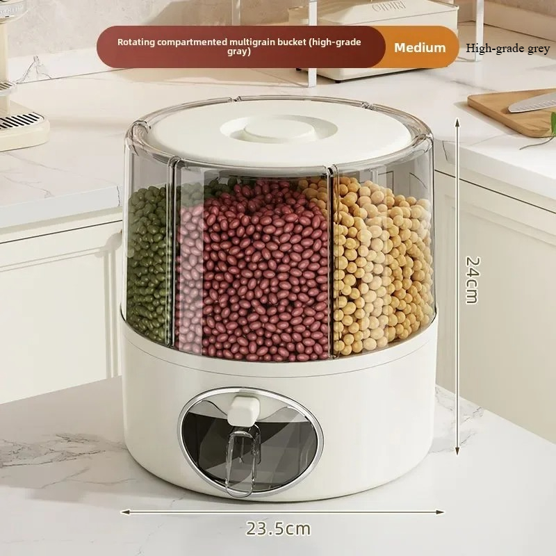 Food Storage Tank - Versiegelter Rotations-Reisaufbewahrungsbehälter, insekten- und feuchtigkeitsbeständig, für
