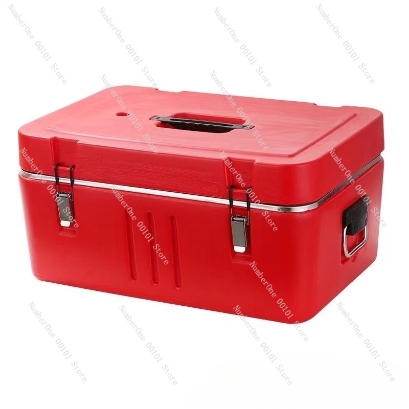 Portable Food Warmer - 60L Edelstahl Isolierte Lebensmitteltransportbox Kommerzieller Kühler-Wärmer-Behälter