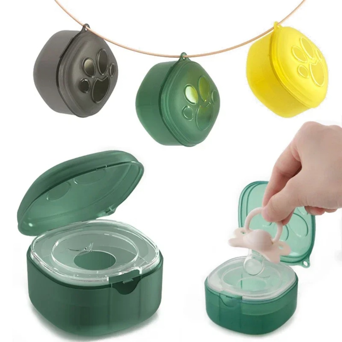 Food Storage Baby - Food Grade Silikon Schnuller Box Baby