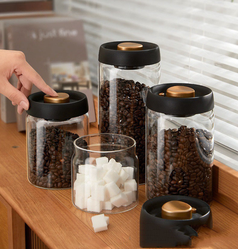 Neue Bean Kaffee Lagerung Cont – Food Storage Vacuum Containers Bewertung und Preis