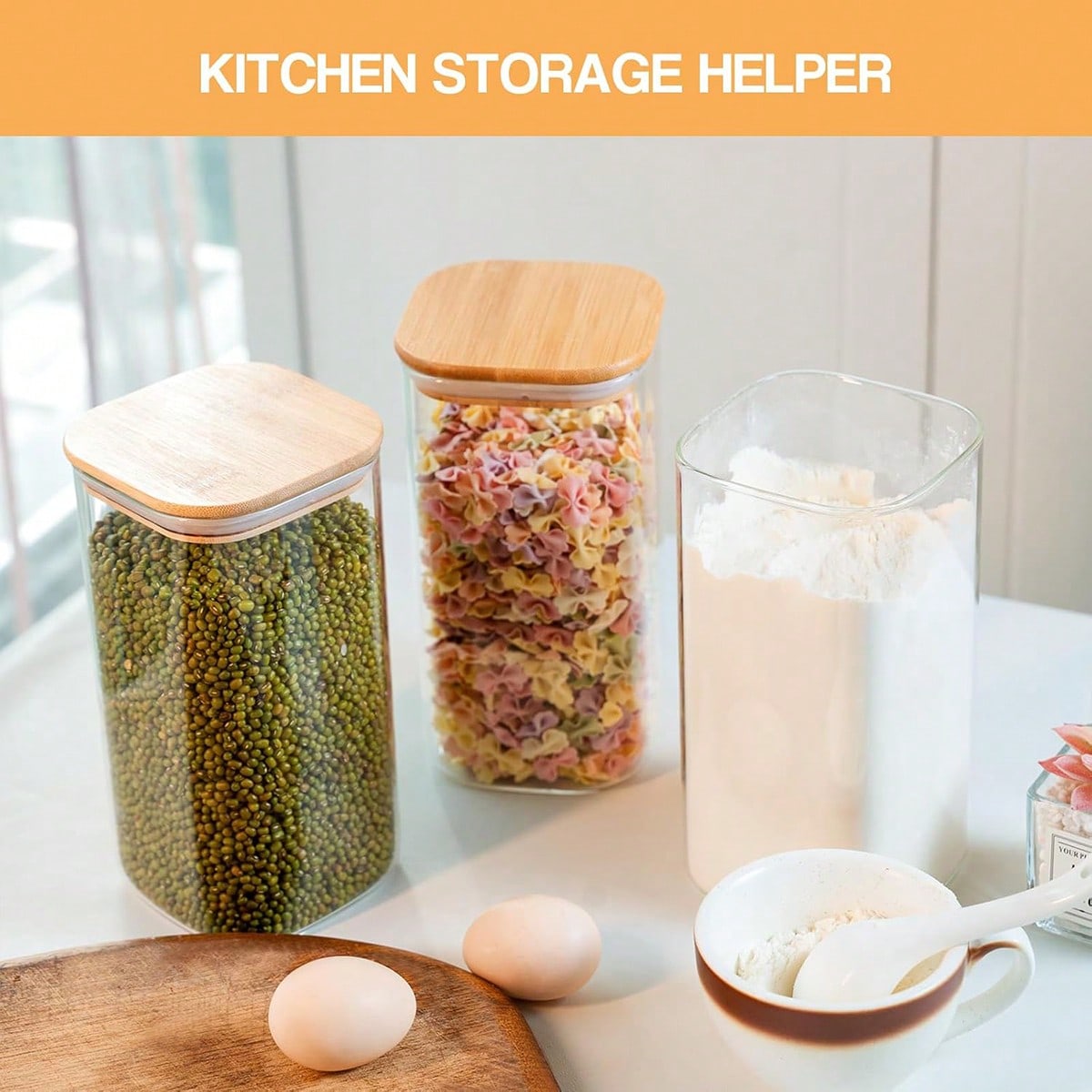 6er-Pack Glas-Lebensmittelaufb – Food Storage Glass Containers Bewertung und Preis
