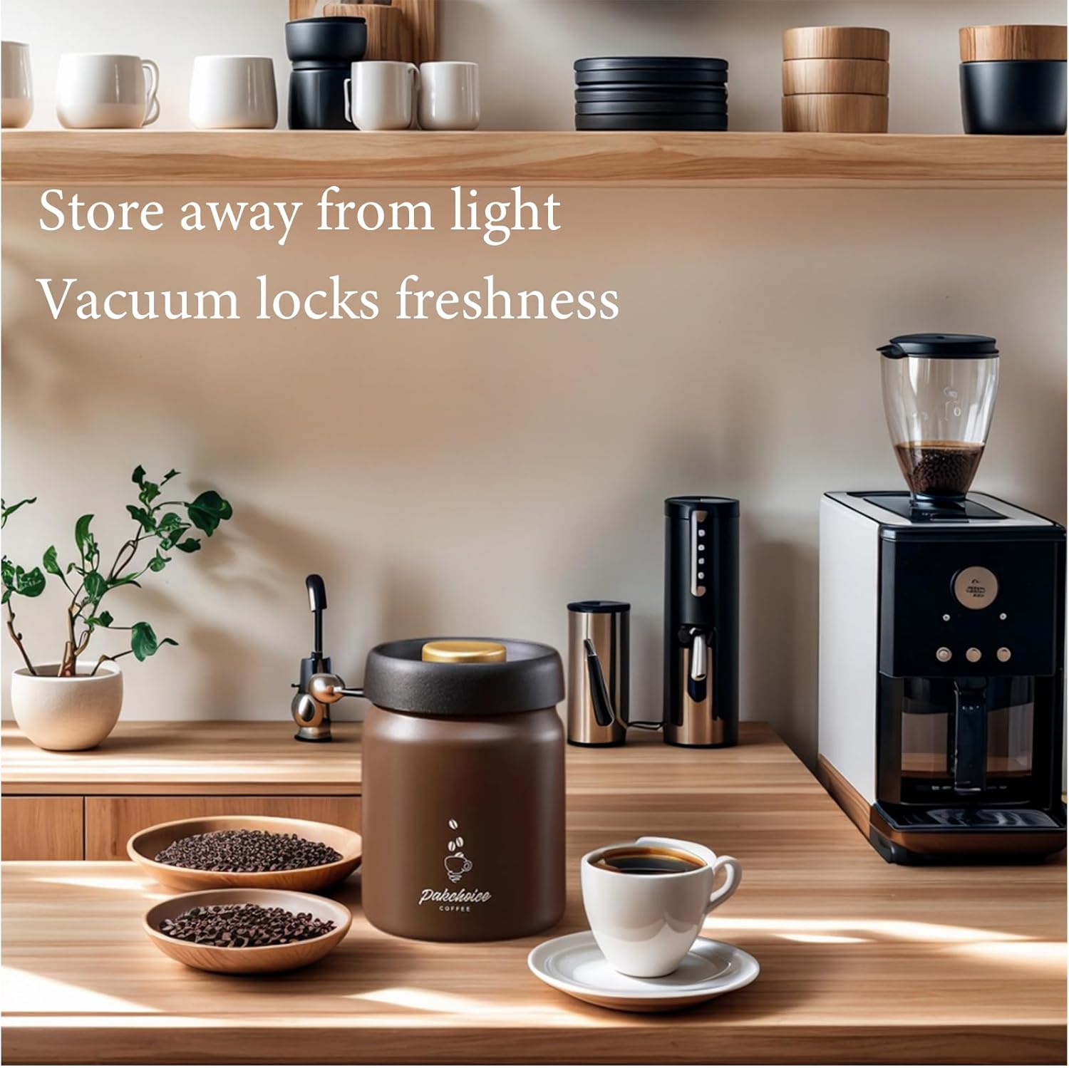 Vakuum-Kaffeebohnen-Aufbewahru – Food Storage Vacuum Containers Bewertung und Preis