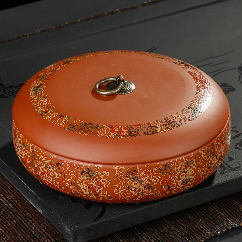 Lila Ton Teegläser Runde Zucke – Food Storage Tank Bewertung und Preis