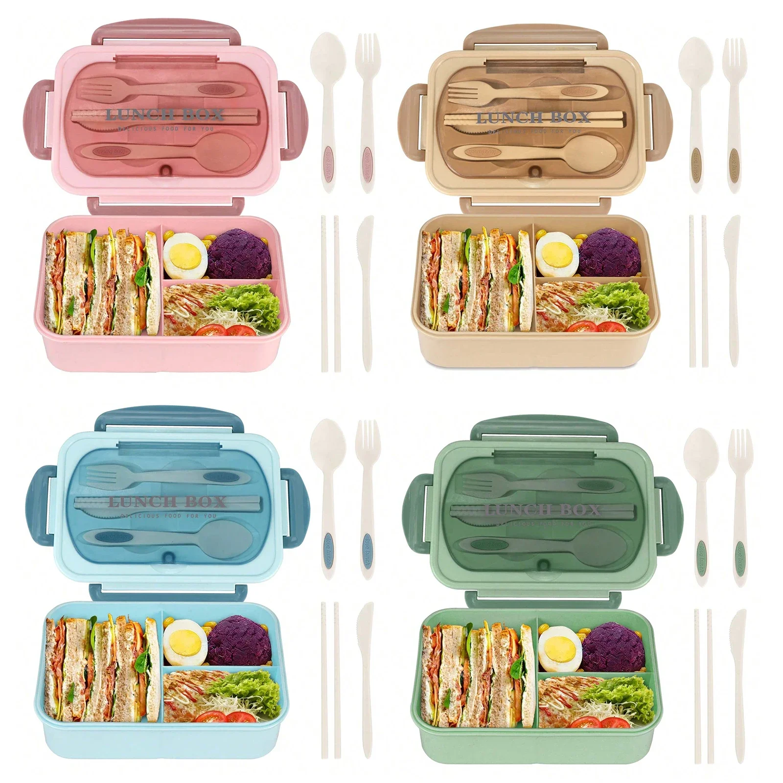 Bento-Box für Erwachsene mit 3 – Food Storage 30 Years Bewertung und Preis