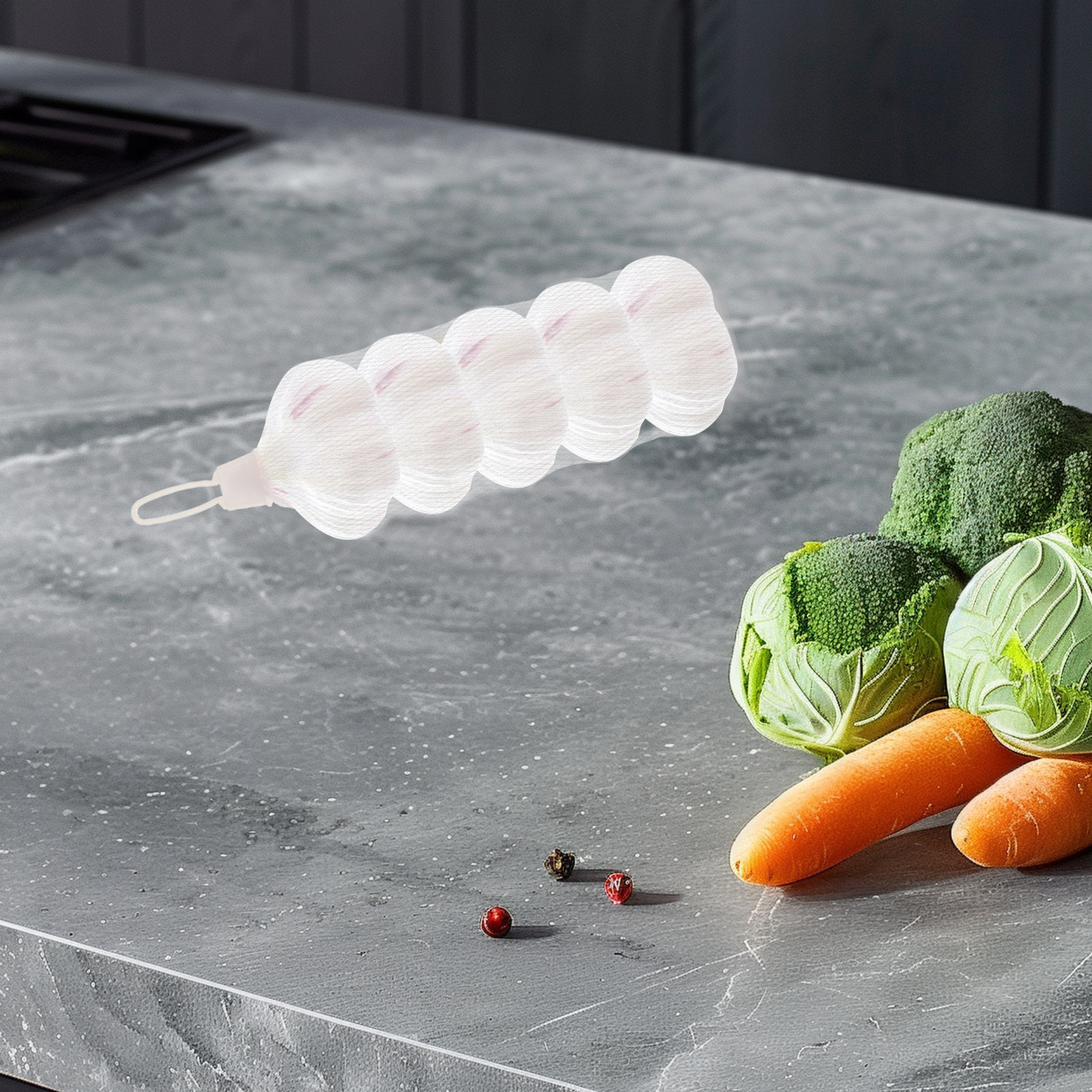 100 Sets Leichte, atmungsaktiv – Produce Bag Reusable Mesh Bewertung und Preis