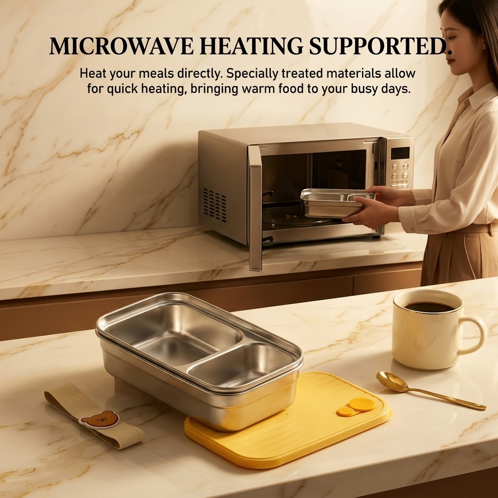304 Edelstahl Lunchbox Mikrowe – Food Storage 30 Years Bewertung und Preis