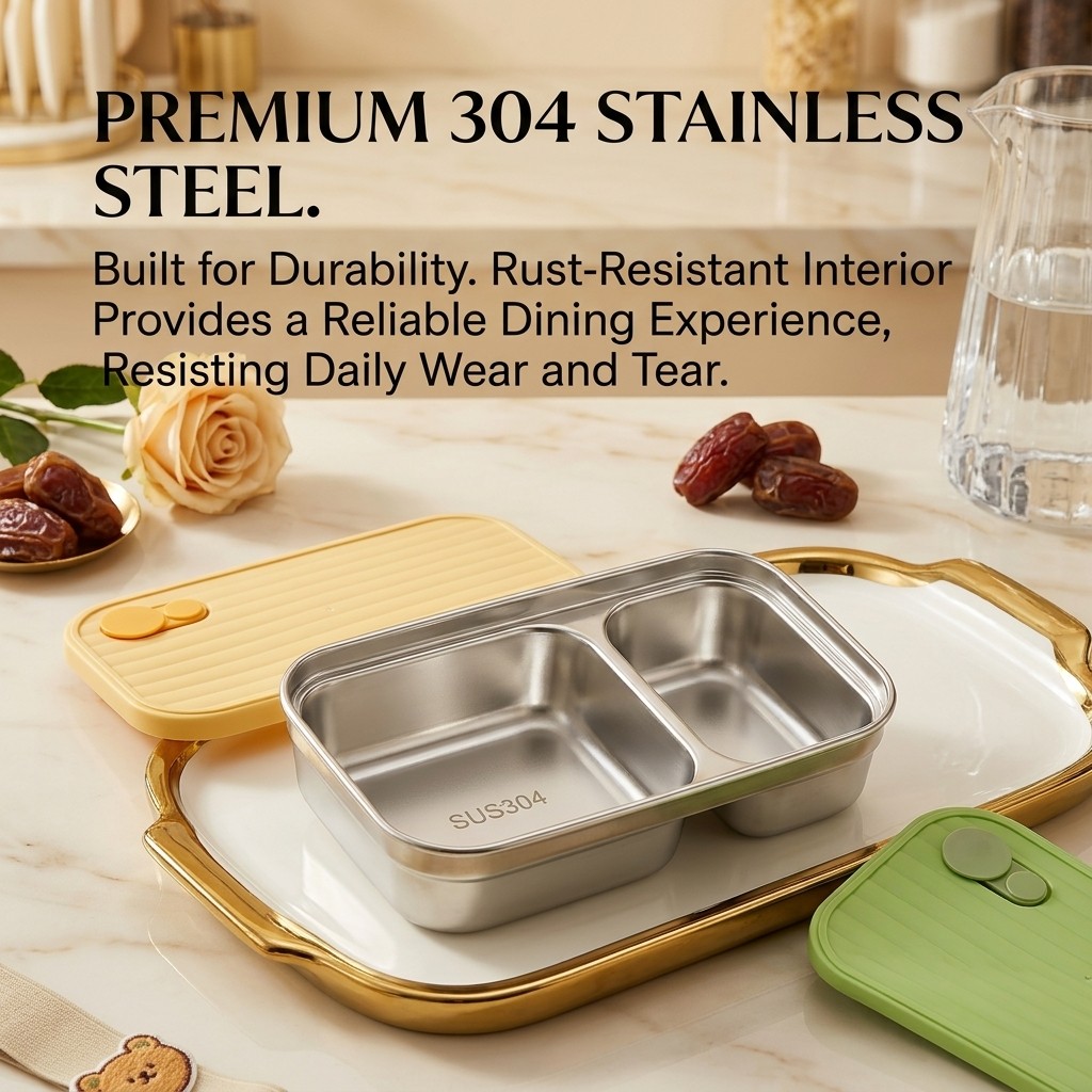304 Edelstahl Lunchbox Mikrowe – Food Storage 30 Years Bewertung und Preis
