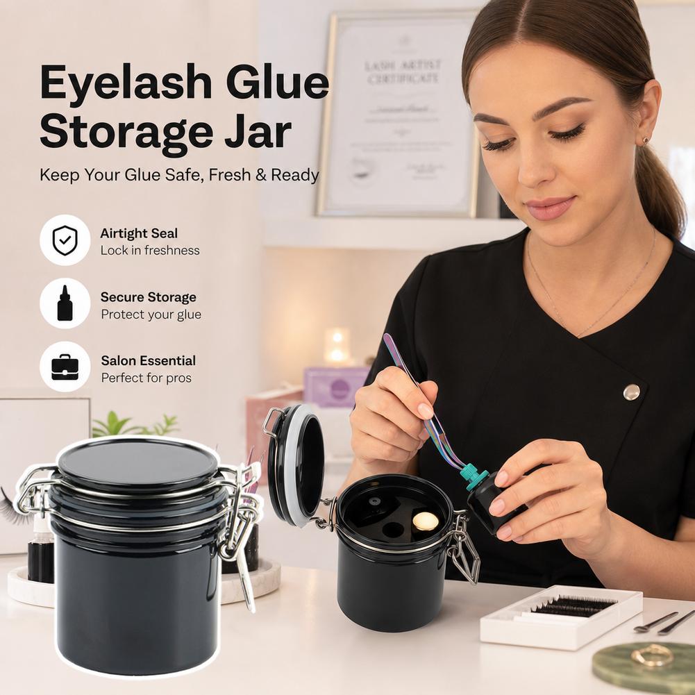 Wimpernkleber-Aufbewahrungsbeh – Food Storage Tank Bewertung und Preis