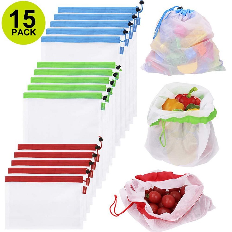 Wiederverwendbare Netzbeutel i – Produce Bag Reusable Mesh Bewertung und Preis
