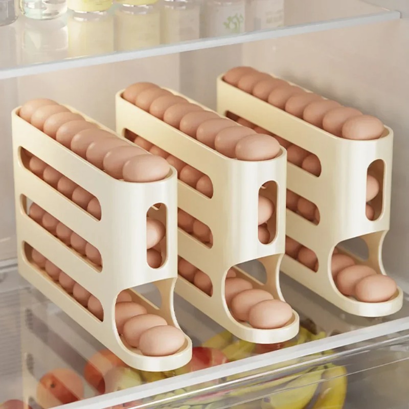 4-lagiger automatischer Eierha – Egg Storage Holder Bewertung und Preis