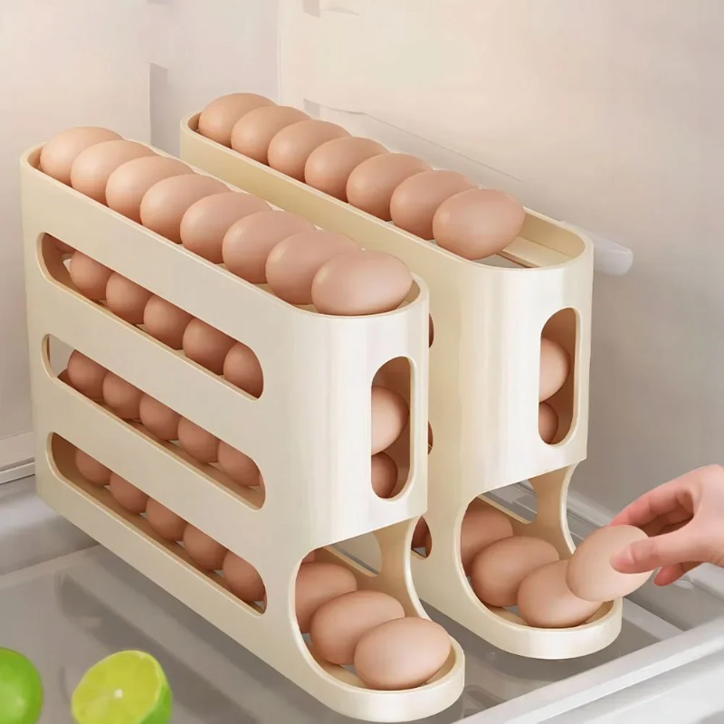 4-lagiger automatischer Eierha – Egg Storage Holder Bewertung und Preis