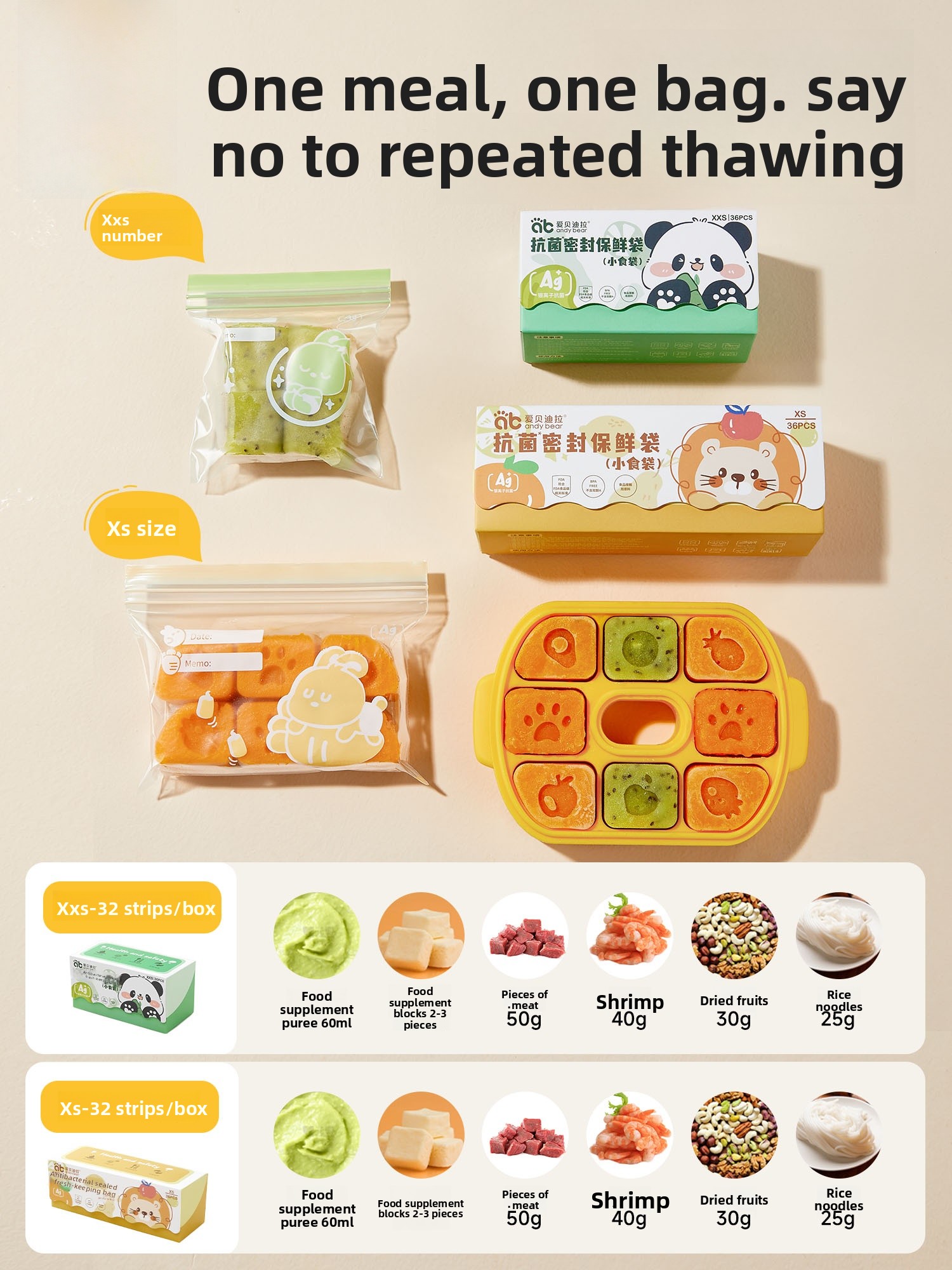 Baby-Lebensmittelqualität Kons – Food Storage Baby Bewertung und Preis