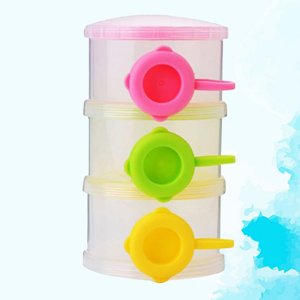 3-lagiger tragbarer Milchpulve – Food Storage Baby Bewertung und Preis