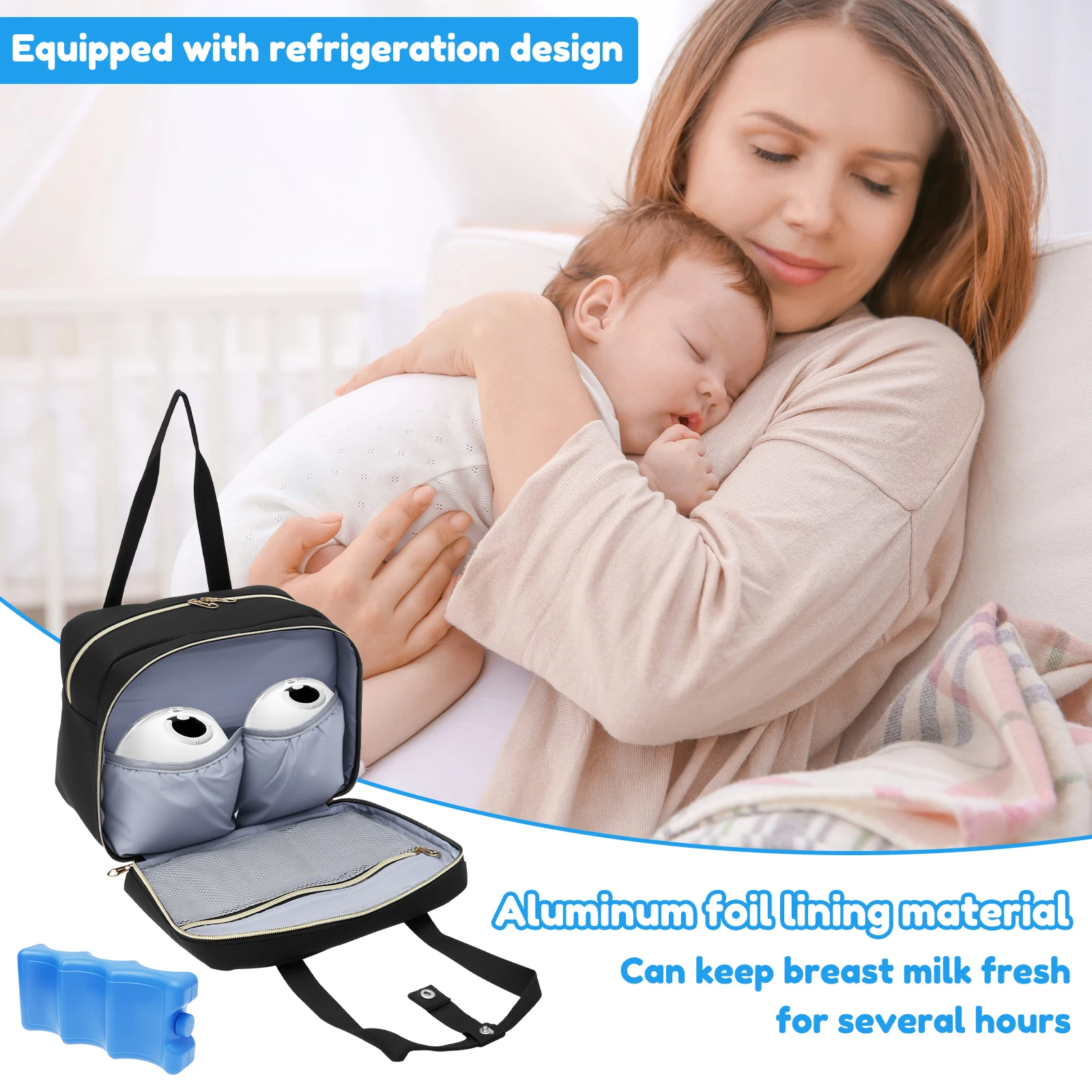Milchpumpen-Aufbewahrungstasch – Food Storage Baby Bewertung und Preis