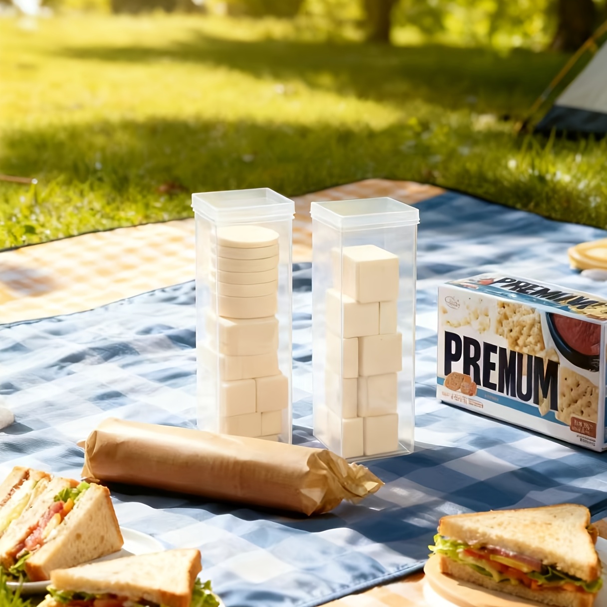 Transparenter Rechteckiger Ver – Food Storage On Table Bewertung und Preis