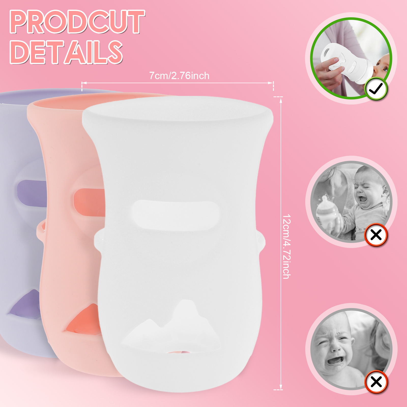 Silikonhüllen, Silikon-Babyfla – Food Storage Baby Bewertung und Preis