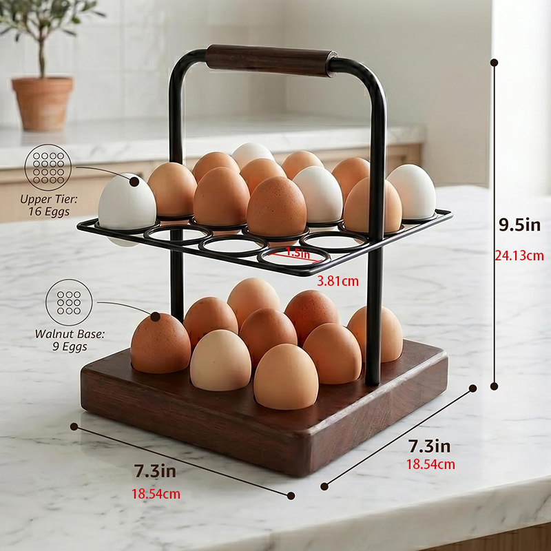 Farmhaus-Eierhalter für die Ar – Egg Storage Holder Bewertung und Preis
