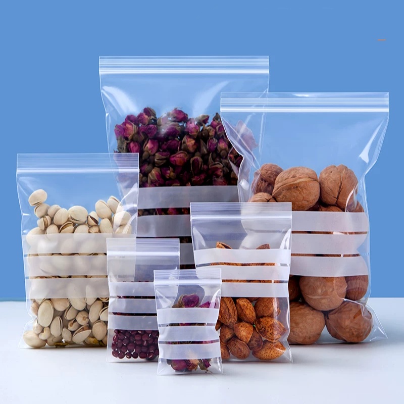 200 Stück PE Transparente Plas – Food Storage Zip Bags Bewertung und Preis