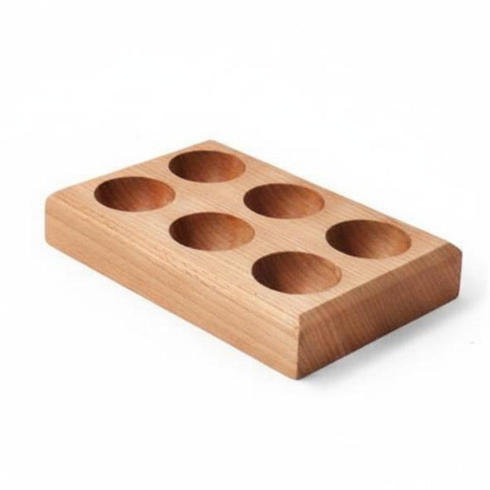 Eierablage aus Buchenholz mit  – Egg Storage Holder Bewertung und Preis