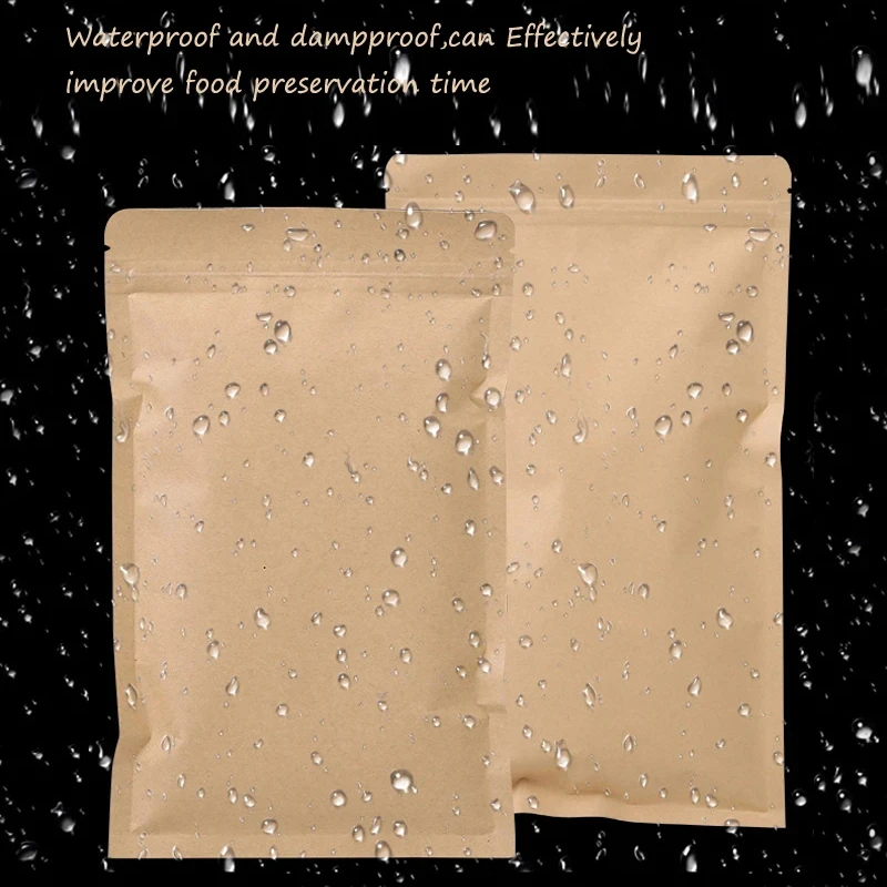 100 Stück braune Kraftpapier-B – Food Storage Usa Bewertung und Preis