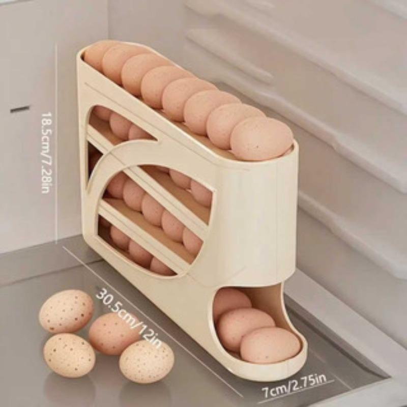 Rollender Eier-Spender für Küh – Egg Storage Holder Bewertung und Preis