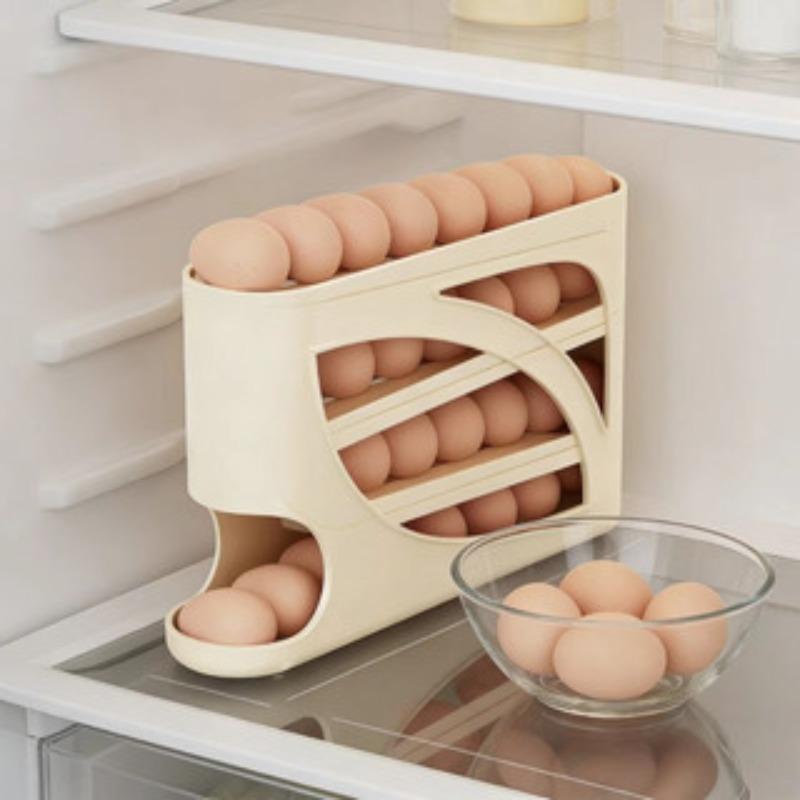 Rollender Eier-Spender für Küh – Egg Storage Holder Bewertung und Preis