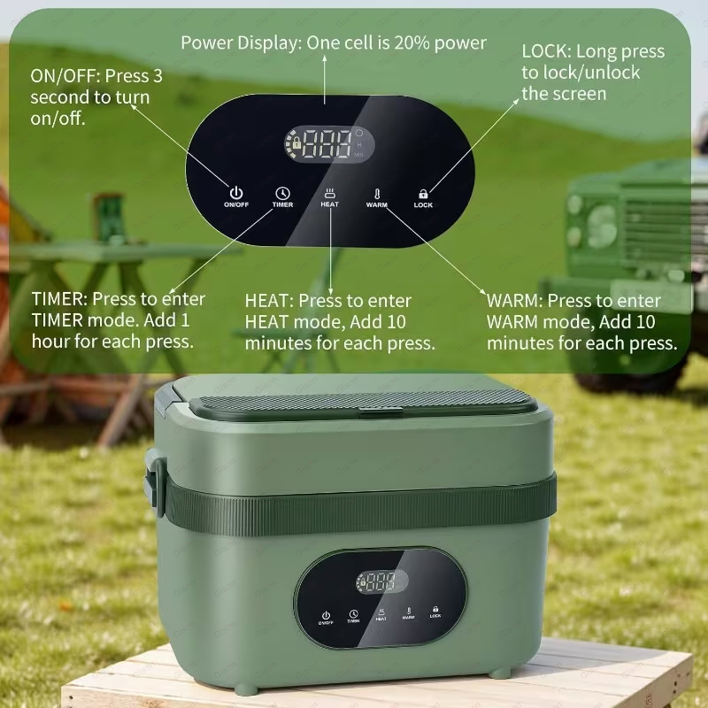 Gison 1,5L Tragbare Kabellose  – Portable Food Warmer Bewertung und Preis