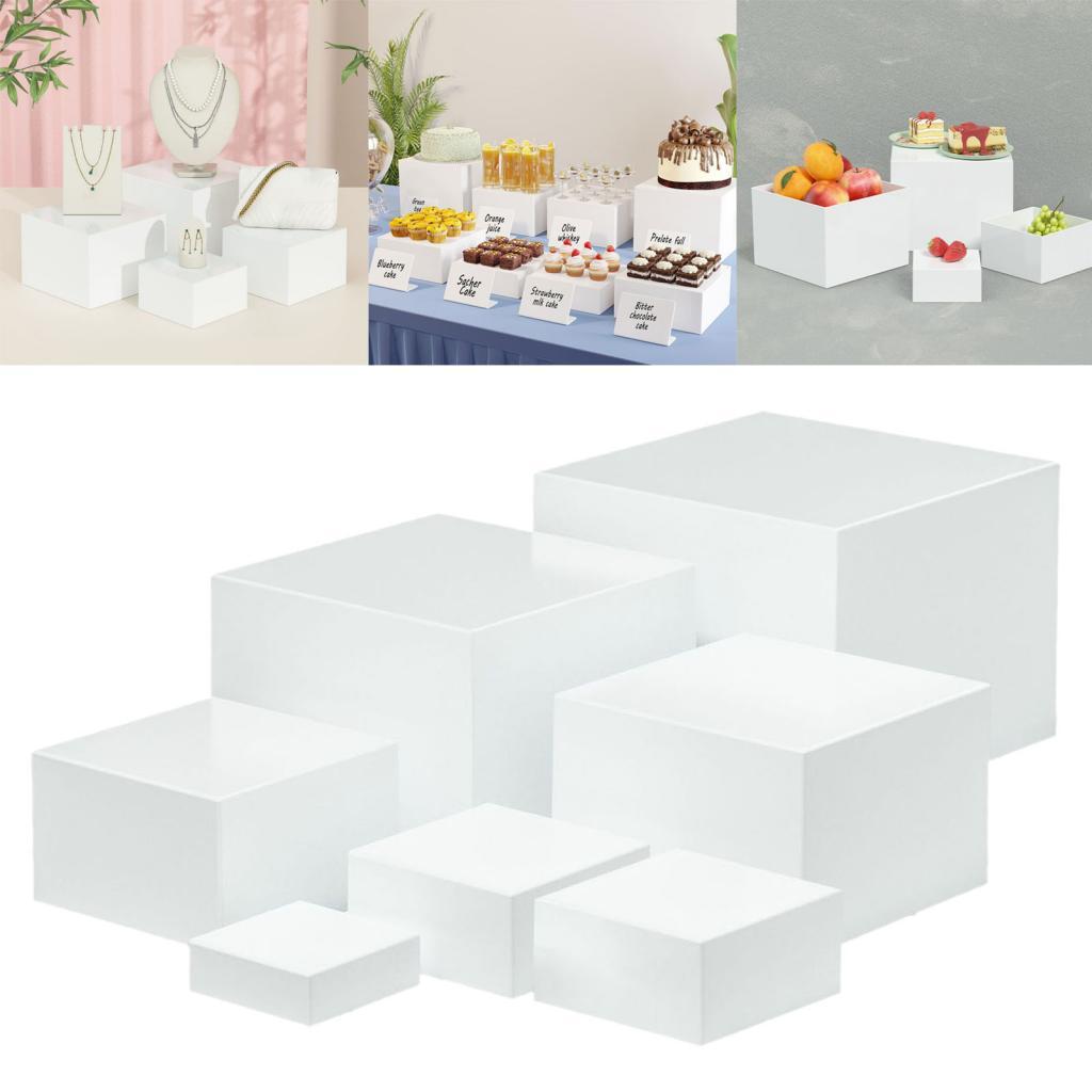 7-teilige Acryl-Würfel-Display – Food Storage On Table Bewertung und Preis