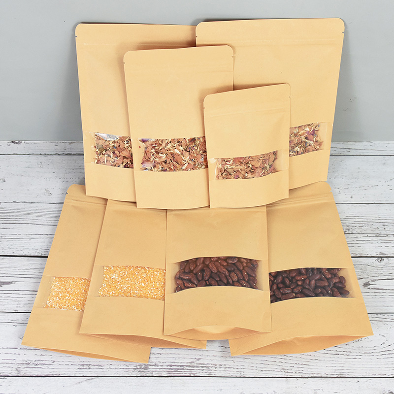 20/50 stücke Kraft Papier Zip- – Food Storage Zip Bags Bewertung und Preis