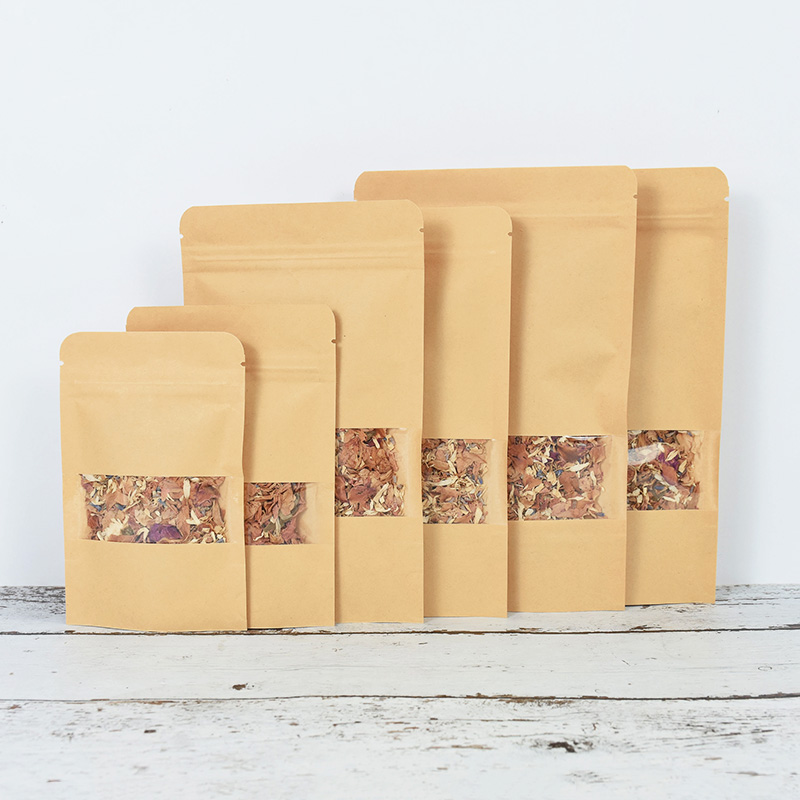 20/50 stücke Kraft Papier Zip- – Food Storage Zip Bags Bewertung und Preis