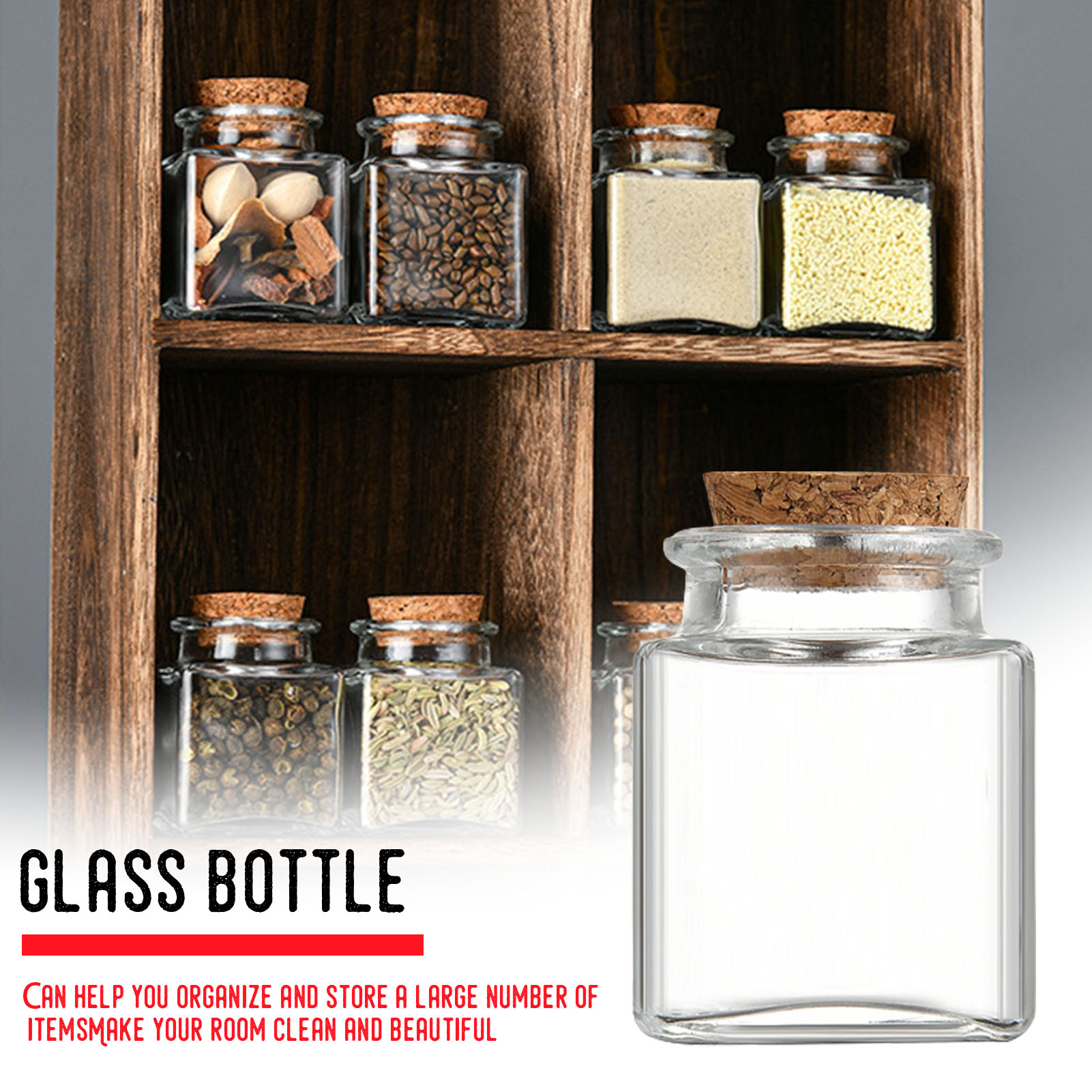 1/5/10 Stück Glas-Vorratsdosen – Food Storage Glass Containers Bewertung und Preis