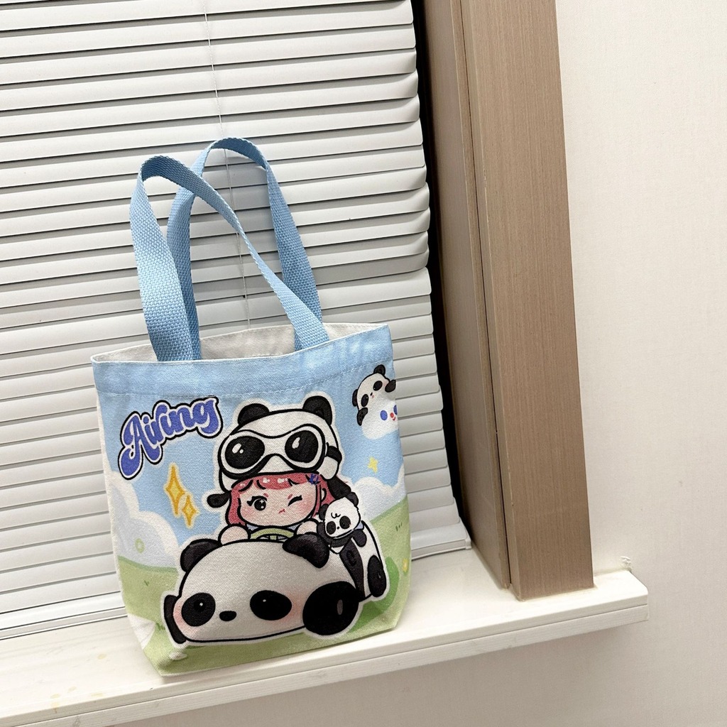 Cartoon-Tier-Leinen-Lunch-Tasc – Food Storage Bags Reusable Bewertung und Preis