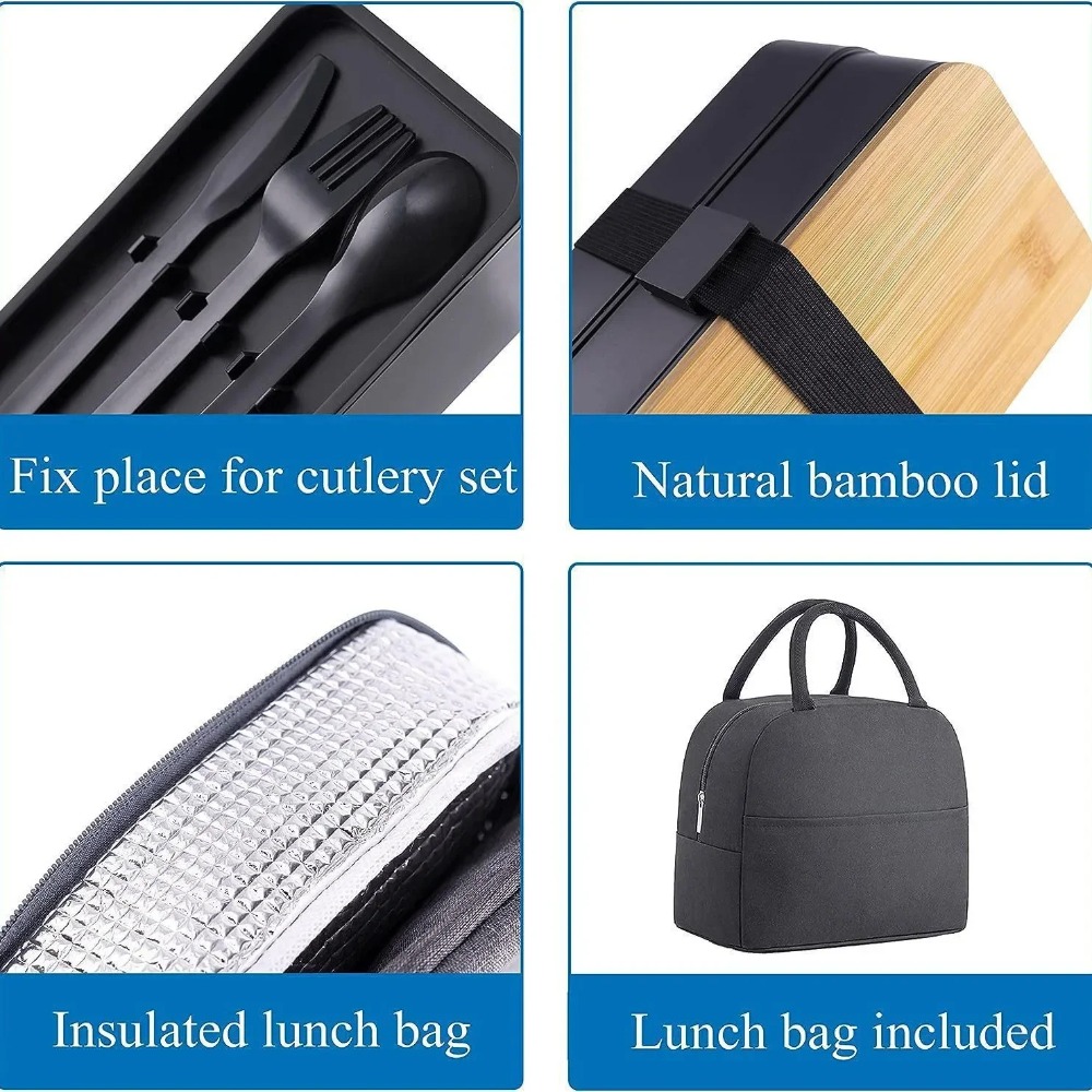 Erwachsenen-Bento-Lunchbox, 2- – Food Storage 30 Years Bewertung und Preis