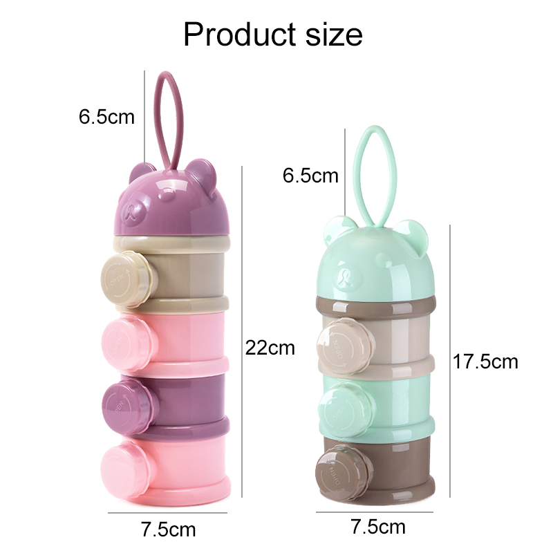 3/4-lagige tragbare Baby-Nahru – Food Storage Baby Bewertung und Preis