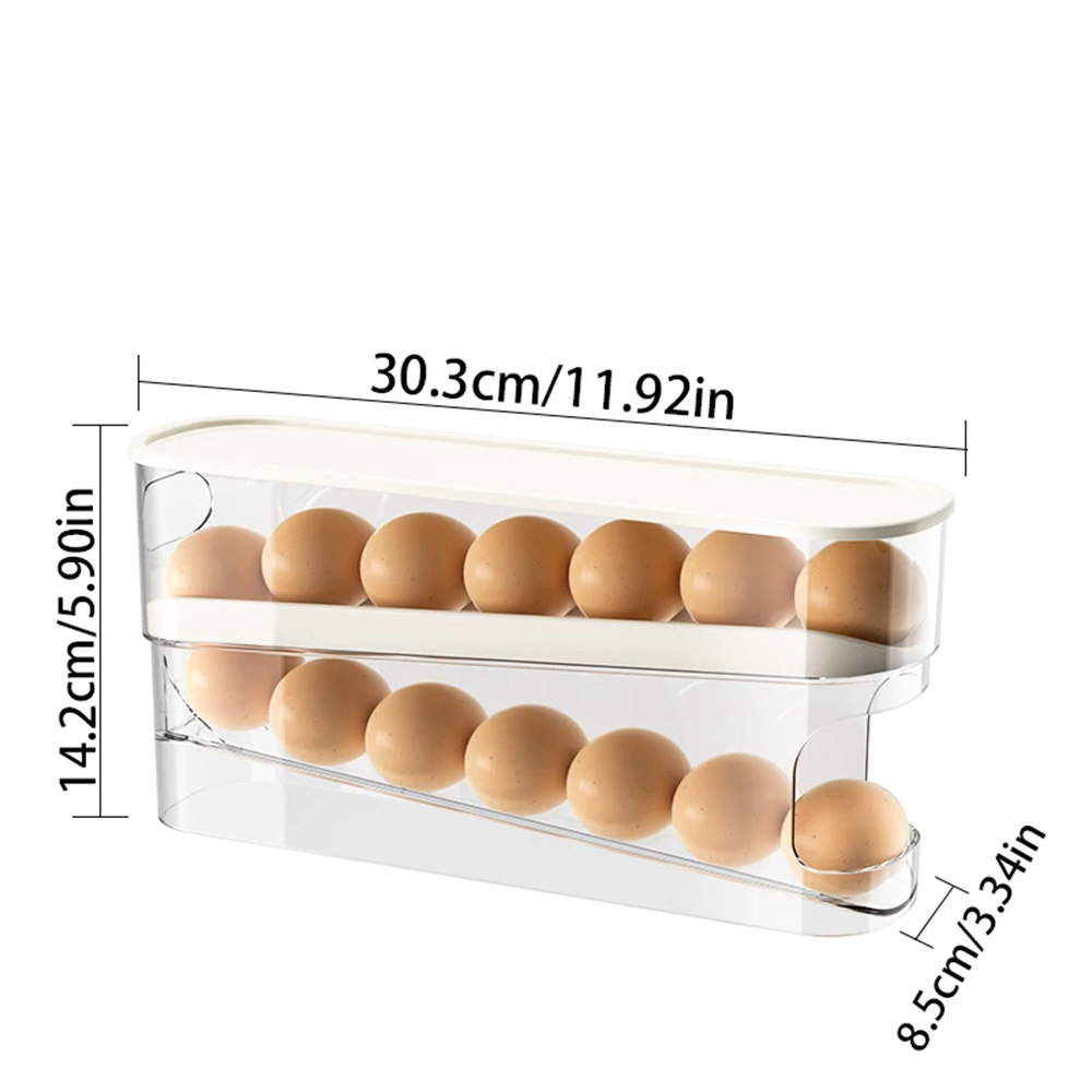 1 Stück Schiebe-Eierkarton mit – Egg Storage Holder Bewertung und Preis