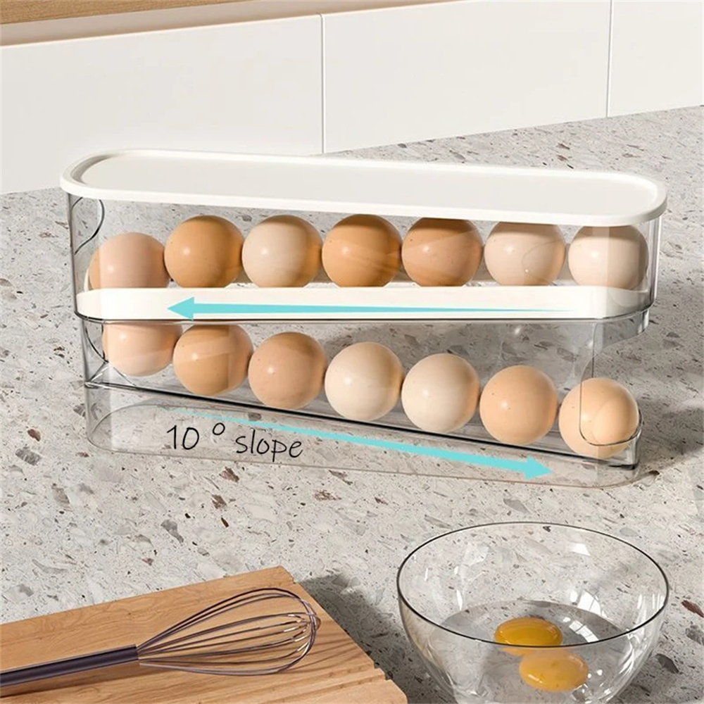 1 Stück Schiebe-Eierkarton mit – Egg Storage Holder Bewertung und Preis