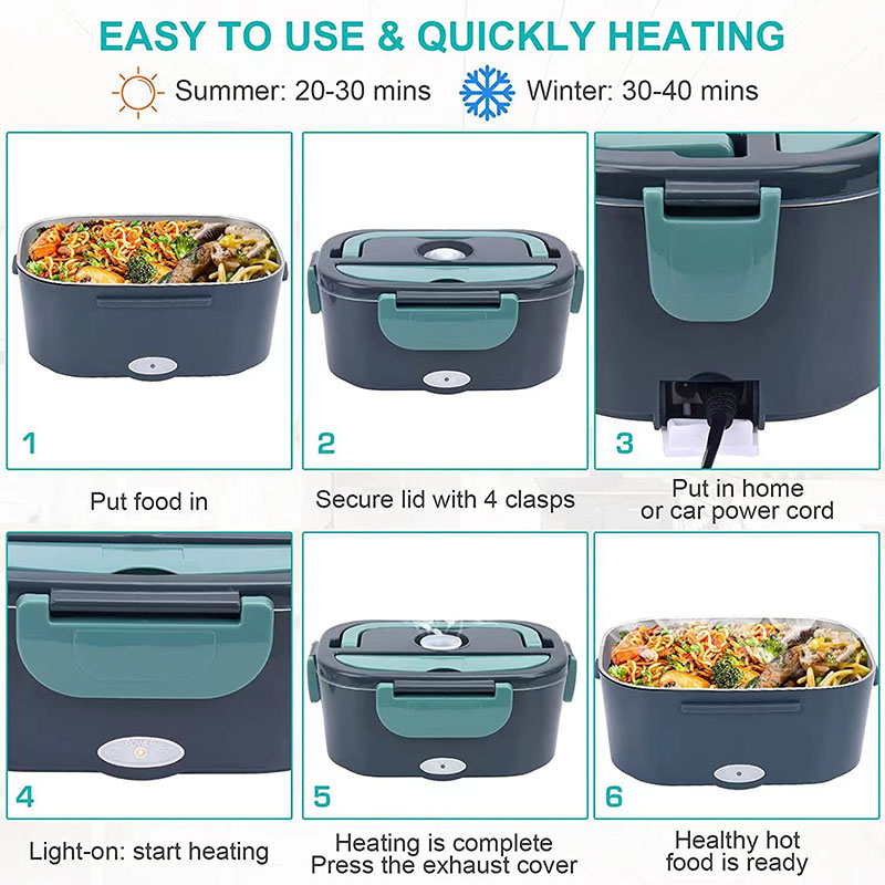 1,5 l 60w elektrische Brotdose – Portable Food Warmer Bewertung und Preis