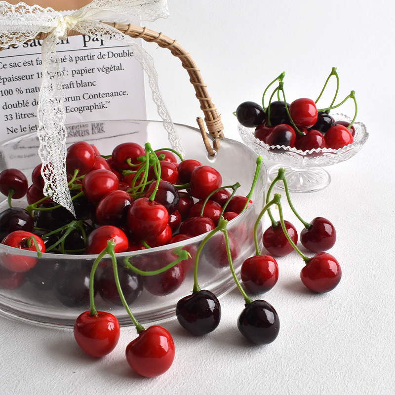 10 Stück Künstliche Kirschen F – Food Storage On Table Bewertung und Preis