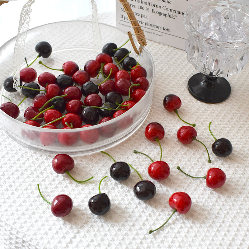 10 Stück Künstliche Kirschen F – Food Storage On Table Bewertung und Preis